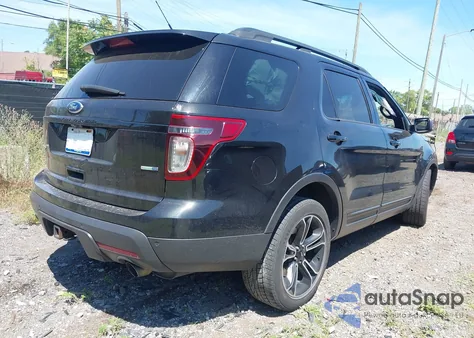 2015 Ford Explorer Sport из США, поврежденный, VIN 1FM5K8GT2FGB57247